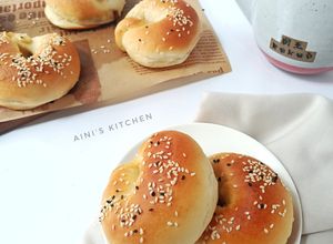Foto resep Roti Bagel Isi Bolognese Tanpa Ulen