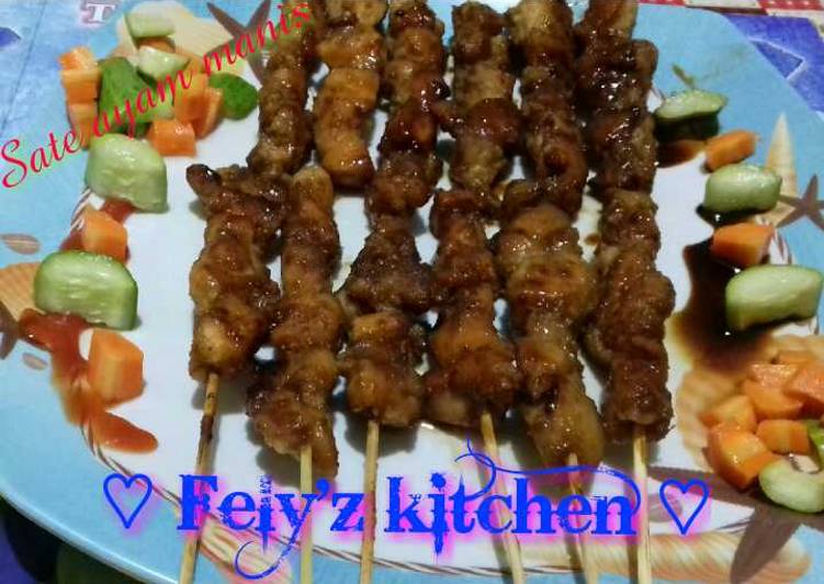 Sate ayam manis