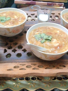 A picture of Schezwan Soup.