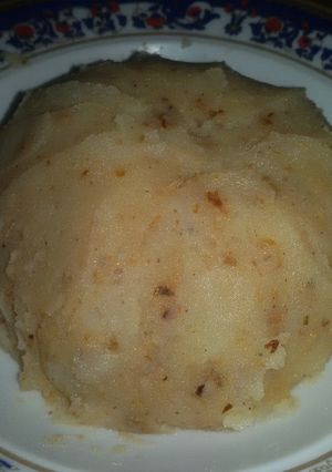صورة لوصفة بطاطس مهروسة 😊😋