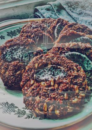 Фото [Овсяное] печенье с драгонфрутом или питайей 🍪.