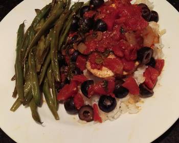 Easy Make Recipe Mediterranean Swordfish Very Delicious