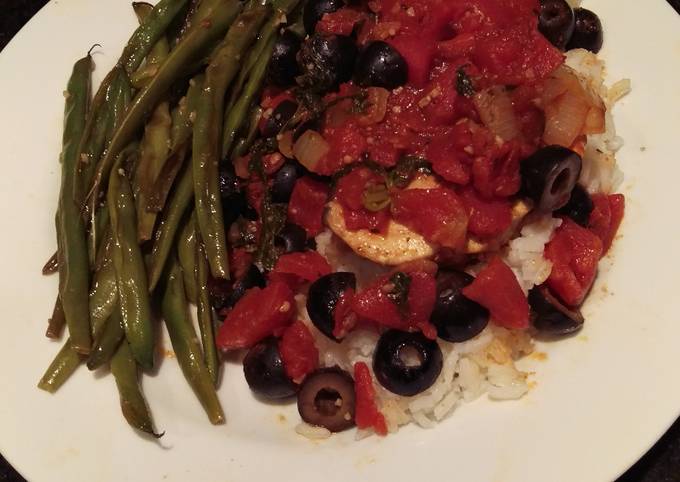 Simple Way to Make Favorite Mediterranean Swordfish