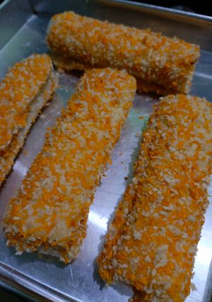 Foto resep Roti Goreng Pisang Cokelat