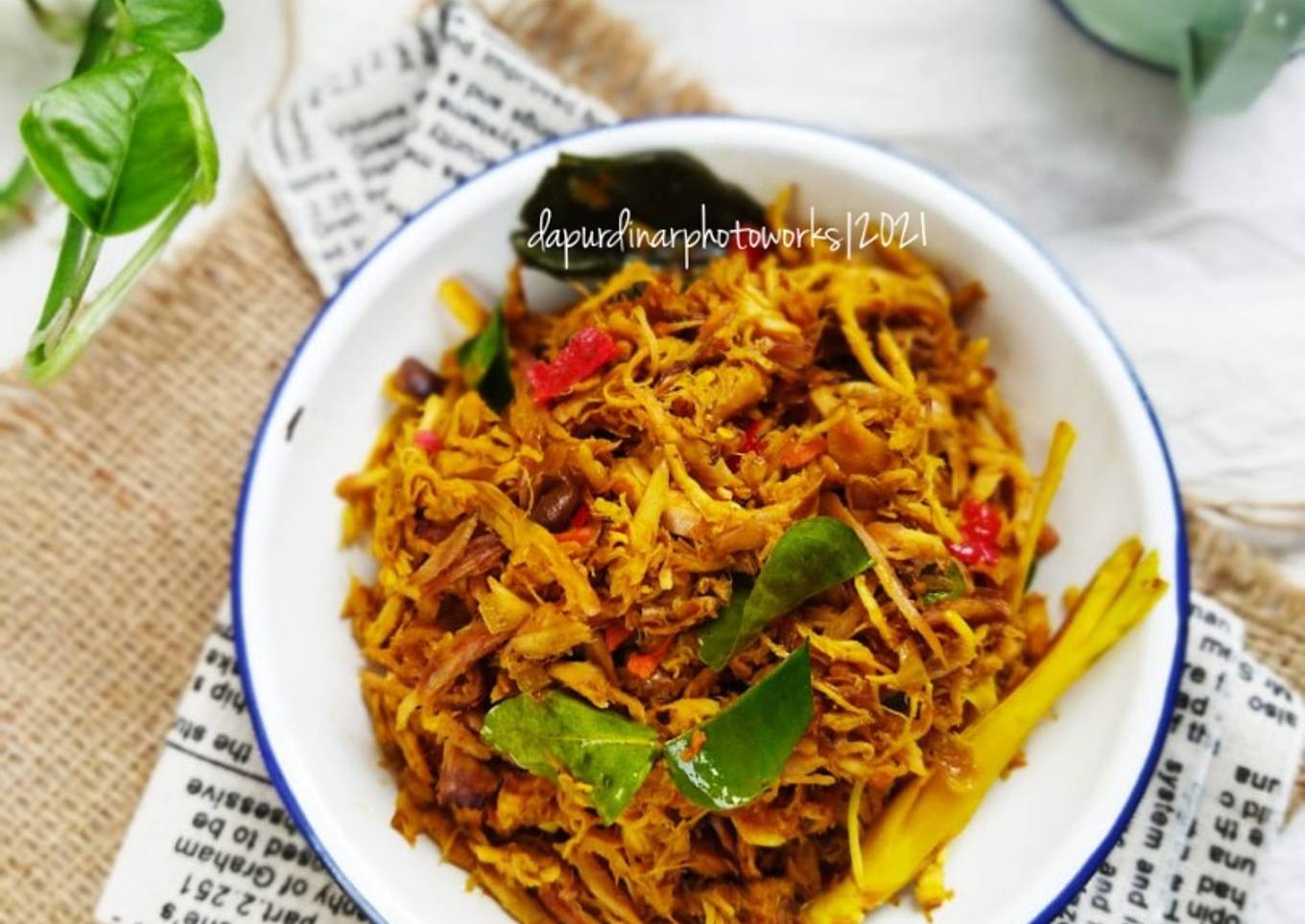 Ayam Suwir Pedas Sederhana