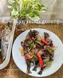 Ikan rebus goreng ala thai