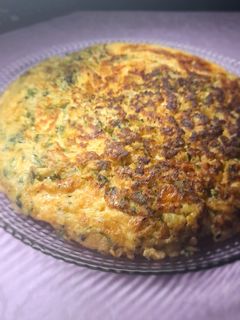 Una foto de Tortilla de calabacín