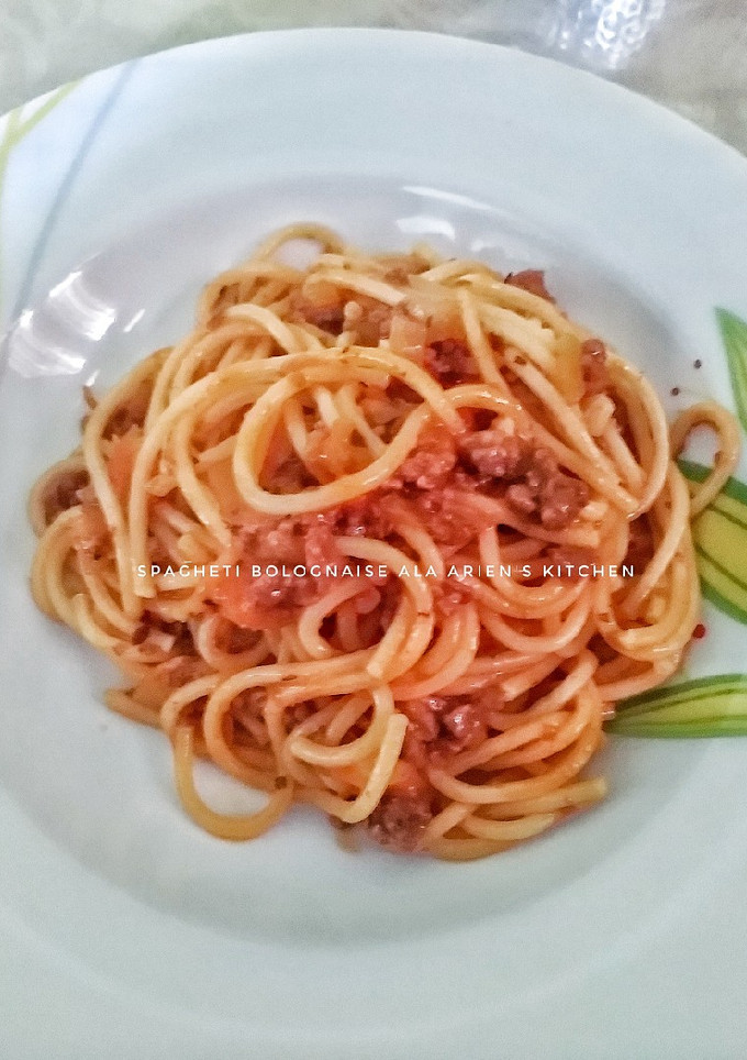 Foto resep Spagheti Bolognaise