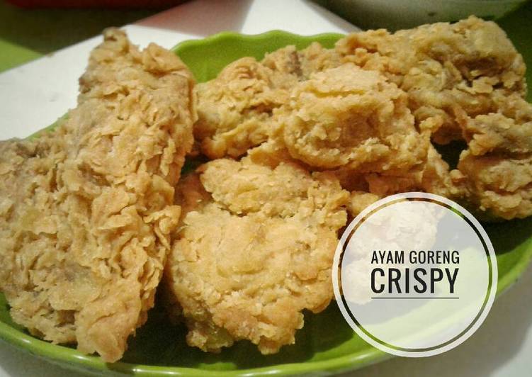 Resep Ayam Goreng Crispy Anti Gagal