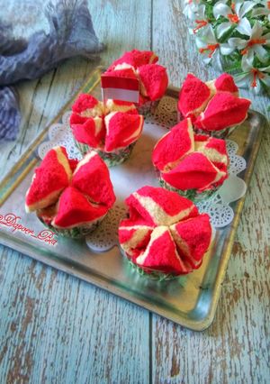 Foto resep Bolu Kukus Kemerdekaan 🇮🇩 (Metode All in One)