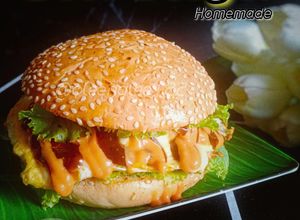 Gambar Beef Burger Homemade