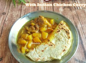 Foto resep Chapati With Indian Chicken Curry (Roti India 🇮🇳)