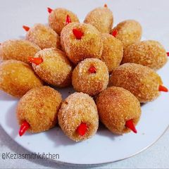 A picture of Indonesian Potato Croquette (Kroket Kentang).