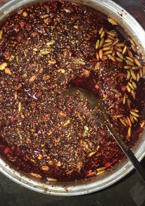 Una foto de Salsa macha