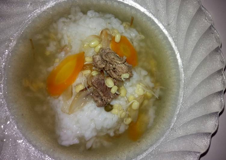 Cara Membuat Sop bening daging sapi kecambah mpasi 13 bulan yang Renyah