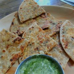 A picture of Paneer paratha.
