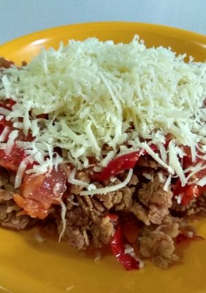 Foto resep Ayam geprek keju