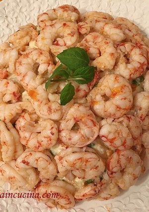Foto di Insalata russa con i gamberi