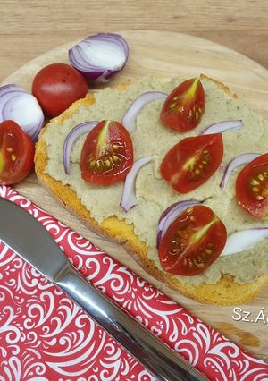 Padlizsánkrém recept fotója
