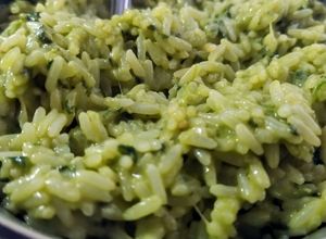 Una foto de 01/08 📅Arroz Verde Cremoso 🍚🍽️ by: Xime Torres👩🏻‍🍳