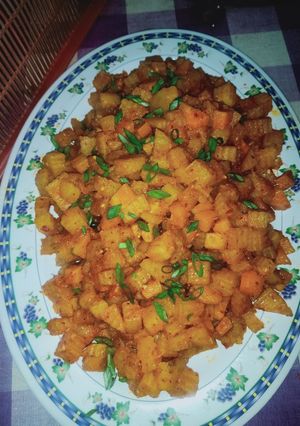 Foto resep Sambal goreng kentang