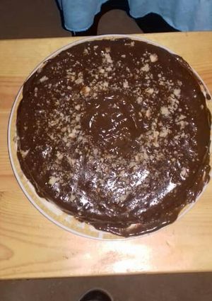 صورة لوصفة كيكة شكولاتة 😍❤