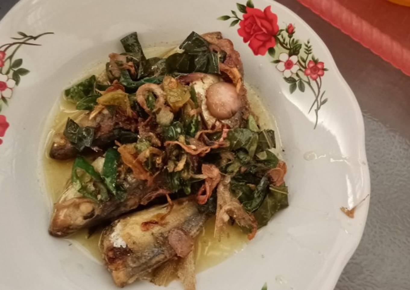 Goreng ikan japuh sederhana dan nikmat