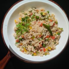 A picture of Fried brown rice.