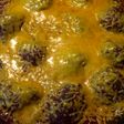 Meatballs in marinara sauce