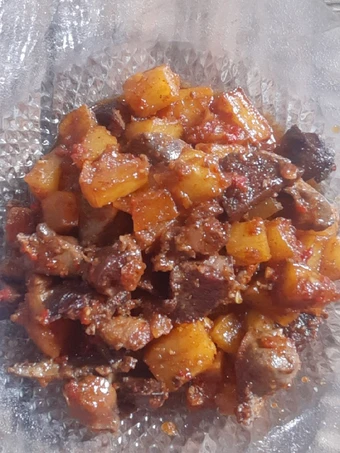 Cara Mudah Membikin Resep Sambel goreng kentang hati ampela yang Sempurna Anti Ribet, Uenak Banget