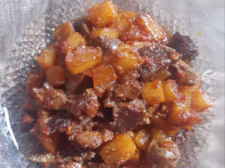 Resep Sambel goreng kentang hati ampela, Enak