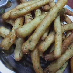 Crispy Potato fingers A picture of Crispy Potato fingers.