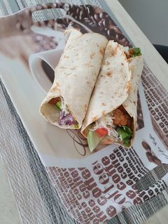 Tortilla tekercs recept fotója