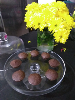 Una foto de Muffins de chocolate carrot cake sin tacc apto bebé +6m VEGAN