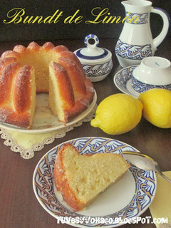Una foto de Bundt Cake de Limón con Glaseado de Limón