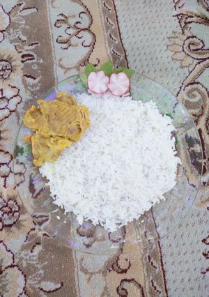 عکسی از دستور چلو گوشت 🥩🥩