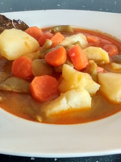 Una foto de Estofado de verduras