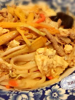 金針炒粿條 的食譜成品照片