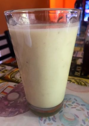 Una foto de Batido de banana