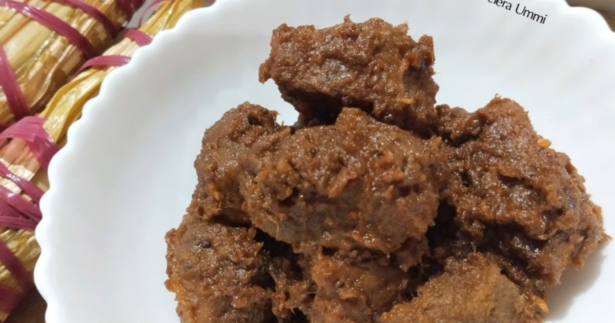 Rendang Daging Sapi Presto