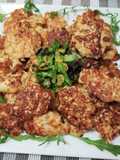 Tortitas de garbanzos a la sartén