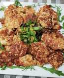 Tortitas de garbanzos a la sartén