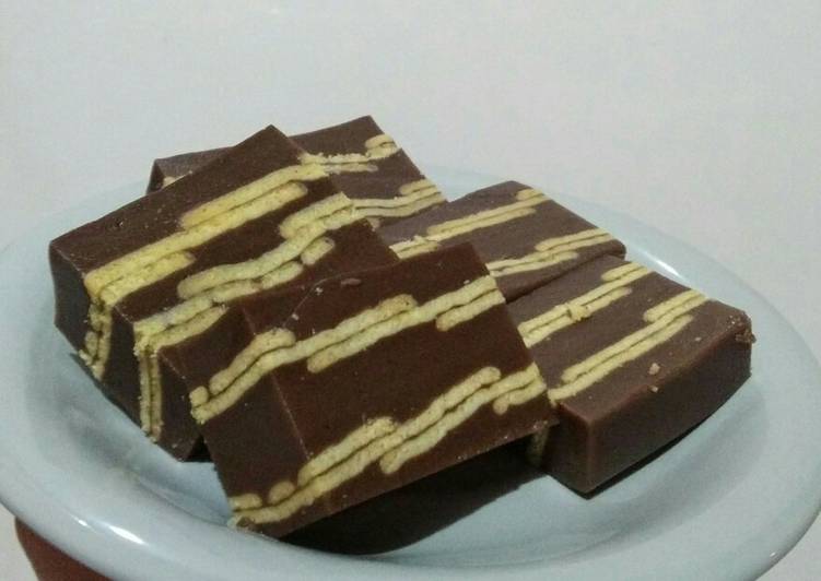 Langkah Mudah untuk Membuat Puding krispi genteng yang Bisa Manjain Lidah