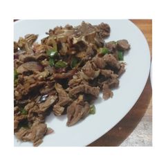 A picture of Dry Fry Beef #4weekschallenge #5ingredientsorlesschallenge.