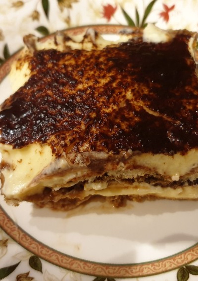 Una foto de Tiramisú sin licor