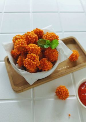 Foto resep Crispy Bubble Crumb Chicken Ball