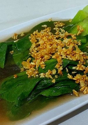 Foto resep Pokcoy Siram Bawang Putih