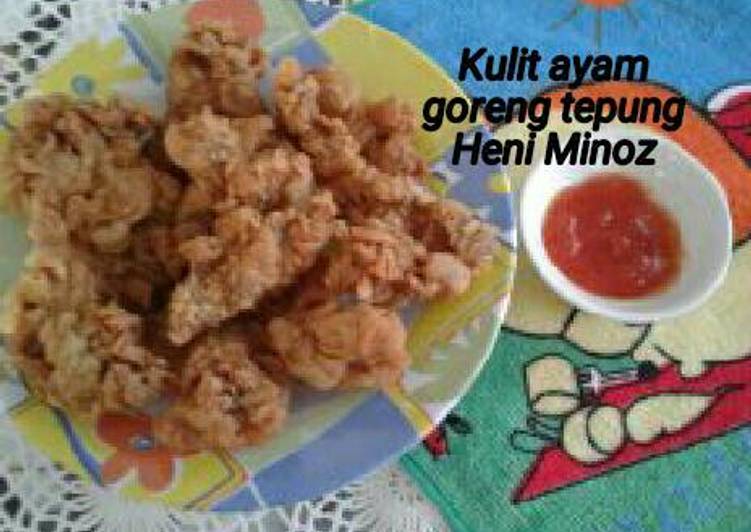 Resep Kulit ayam goreng tepung 🐔 Anti Gagal