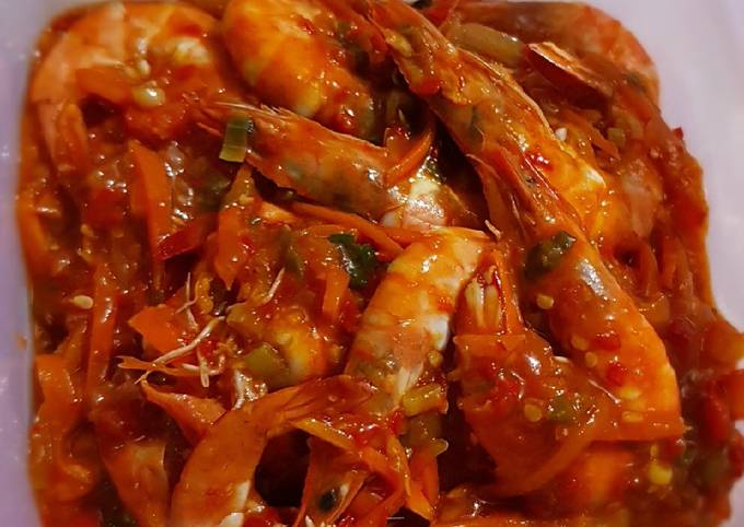 Udang saos asam manis