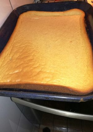 Una foto de Bizcochuelo sin harina y sin azúcar